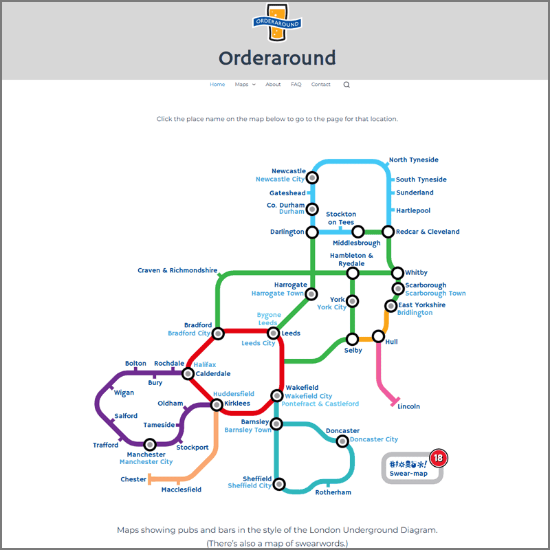 Updating Orderaround Homepage Map