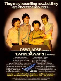 This was an advert for a two early computer games that were never even released.