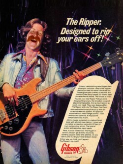 I donned a fake moustache for the photo for this, to try and emulate the original advert.