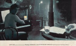 I inserted myself into another an empty seat on this early 1990s cigarette advert. I thought it would be funny to do it naked and with a wig, in the style of Terry Jones on the organ from Monty Python.