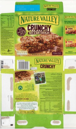 The original Nature Valley packaging.
