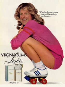 This is a really good one. Who came up with these adverts?